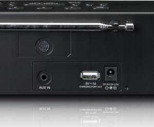 Radiobudzik Lenco LENCO CR-640BK DAB+/FM Stereo radio budzik z BT i 2x4W RMS 5
