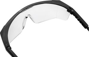 Neo Okulary ochronne, białe soczewki, regulowane zauszniki 5