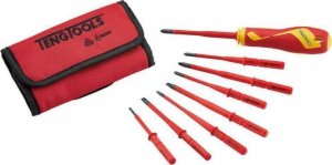 Teng Tools ZESTAW WKRĘTAKÓW VDE 1000V, 9 EL. (1 KPL) 1