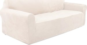 ATL DA70A Pokrowiec na kanapę welur beż 2