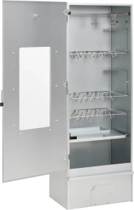 vidaXL Wędzarnia z generatorem zimnego dymu, stal galwanizowana 6