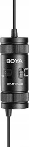 Mikrofon Boya Boya BY-M1 PRO II Lavalier Microphone --no batteries required and TRS/TRRS Switchable 3