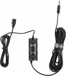 Mikrofon Boya Boya BY-M1 PRO II Lavalier Microphone --no batteries required and TRS/TRRS Switchable 5