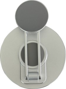 Podstawka Vision VISION Plattenspieler-Telefonstander - LEBENSLANGE GARANTIE - MagSafe Magnet halt das Telefon an Ort und Stelle - klebender Magnetring fur Android-Telefone im Lieferumfang enthalten - dreht sich im Quer- oder Hochformat - maximale Hohe de 2