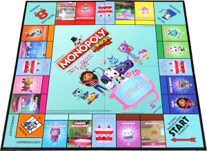 Winning Moves MONOPOLY KOCI DOMEK GABI gra planszowa dla dzieci Monopol Junior POLSKA 3