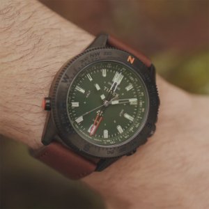 Zegarek Timex Zegarek męski Timex TW2V04000 brązowy 9