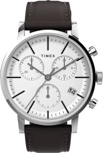 Zegarek Timex Zegarek męski Timex TW2V36600 brązowy 1