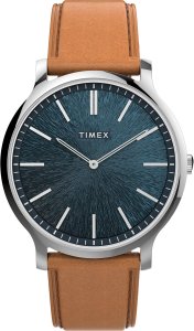 Zegarek Timex Zegarek męski Timex TW2V43400 brązowy 1