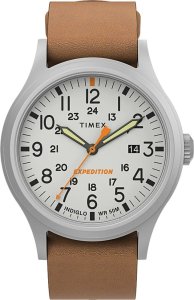 Timex Zegarek dla dzieci Timex TW2V07600 brązowy 1