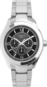 Zegarek Timex Zegarek męski Timex TW2V95400 srebrny 1