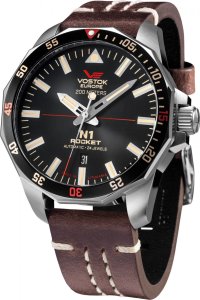 Zegarek Vostok Europe Zegarek męski Vostok Europe NH35A-225A709 brązowy 1