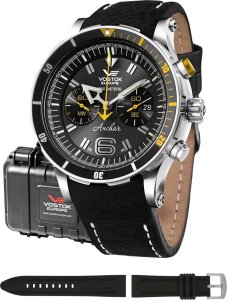 Zegarek Vostok Europe Zegarek męski Vostok Europe 6S21-510A584 czarny 1