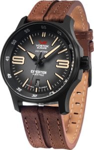 Zegarek Vostok Europe Zegarek męski Vostok Europe YN55-592C554 brązowy 1