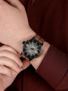 Zegarek Vostok Europe Zegarek męski Vostok Europe YN55-592C554 brązowy 4