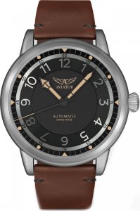 Zegarek Aviator Zegarek męski Aviator V.3.31.0.228.4 brązowy 1