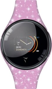 Smartwatch Techmade Smartwatch  dla dziewczynki Techmade TM-FREETIME-GPK różowy pasek 1