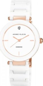 Zegarek Anne Klein Zegarek damski Anne Klein AK-1018RGWT biały 1