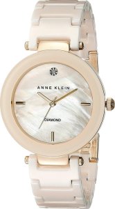 Zegarek Anne Klein Zegarek damski Anne Klein AK-1018IVGB złoty 1