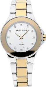 Zegarek Anne Klein Zegarek damski Anne Klein AK-2755SVTT CYRKONIE srebrny 1