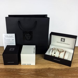 Zegarek Anne Klein Zegarek damski Anne Klein AK-2616TNGB CYRKONIE beżowy 2