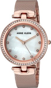 Zegarek Anne Klein Zegarek damski Anne Klein AK-2972MPRG różowe złoto 1