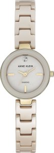 Zegarek Anne Klein Zegarek damski Anne Klein AK-2660TNGB beżowy 1