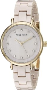 Zegarek Anne Klein Zegarek damski Anne Klein AK-3312TNGB beżowy 1