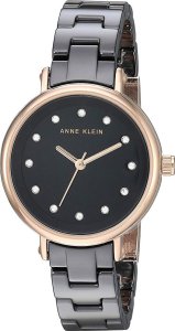 Zegarek Anne Klein Zegarek damski Anne Klein AK-3312BKRG czarny 1