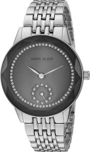 Zegarek Anne Klein Zegarek damski Anne Klein AK-3507GYSV CYRKONIE srebrny 1