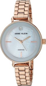 Zegarek Anne Klein Zegarek damski Anne Klein AK-3386LGRG różowe złoto 1