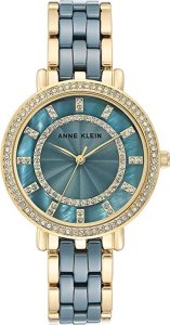 Zegarek Anne Klein Zegarek damski Anne Klein AK-3810BLGB niebieski 1