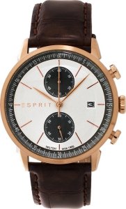 Zegarek Esprit Zegarek męski Esprit ES109181002 brązowy 1