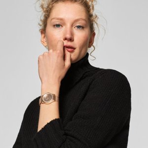 Zegarek Esprit Zegarek damski Esprit ES1L019M0095 różowe złoto 6