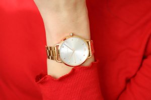 Zegarek Esprit Zegarek damski Esprit ES1L173M0085 różowe złoto 5