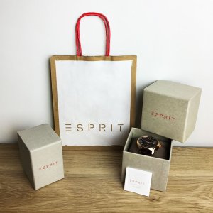 Zegarek Esprit Zegarek damski Esprit ES1L177M0095 CYRKONIE złoty 2