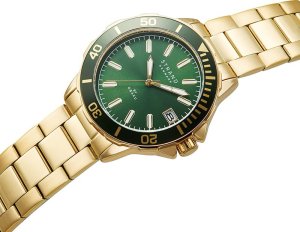 Zegarek Strand Zegarek męski Strand S744GDGESG złoty 3