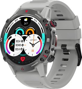 Smartwatch Hagen Smartwatch  męski Hagen HC57.212.5312 szary pasek 1