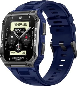 Smartwatch Hagen Smartwatch  męski Hagen HC48.27.537 niebieski pasek 1