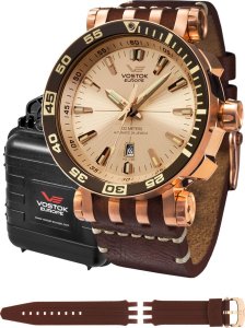 Zegarek Vostok Europe Zegarek męski Vostok Europe NH35A-575B281 brązowy 1