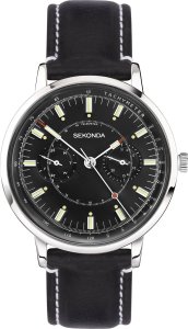 Zegarek Sekonda Zegarek męski Sekonda 30098 czarny 1