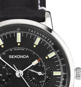 Zegarek Sekonda Zegarek męski Sekonda 30098 czarny 4