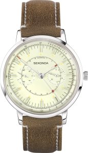 Zegarek Sekonda Zegarek męski Sekonda 30099 brązowy 1