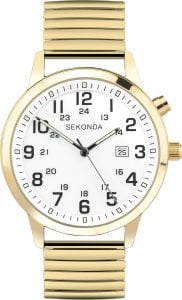 Zegarek Sekonda Zegarek męski Sekonda 30128 złoty 1