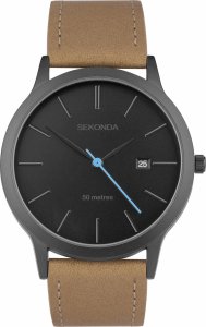 Zegarek Sekonda Zegarek męski Sekonda 30133 brązowy 1