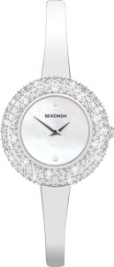 Zegarek Sekonda Zegarek damski Sekonda 40586 CYRKONIE srebrny 1