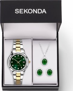 Zegarek Sekonda Zegarek damski Sekonda 49038 CYRKONIE srebrny 6