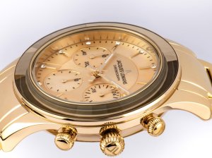 Zegarek Jacques Lemans Zegarek damski Jacques Lemans 1-2151H CYRKONIE złoty 5