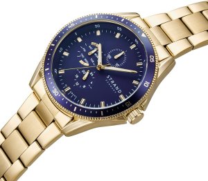 Zegarek Strand Zegarek męski Strand S745GMGLSG złoty 3