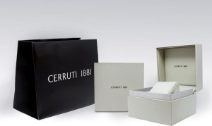Zegarek Cerruti 1881 Zegarek męski Cerruti 1881 CRA24002 czarny 2