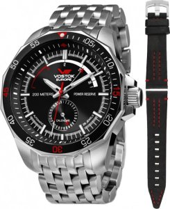 Zegarek Vostok Europe Zegarek męski Vostok Europe NE57-225A563B srebrny 1